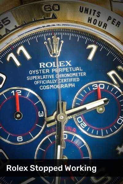 rolex stops working when i take it off|why isn't my rolex working.